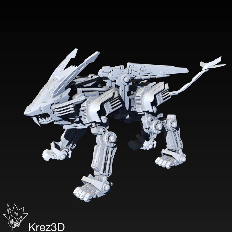 Blade Liger 3D打印模型|Blade Liger – 3D Print Model STL