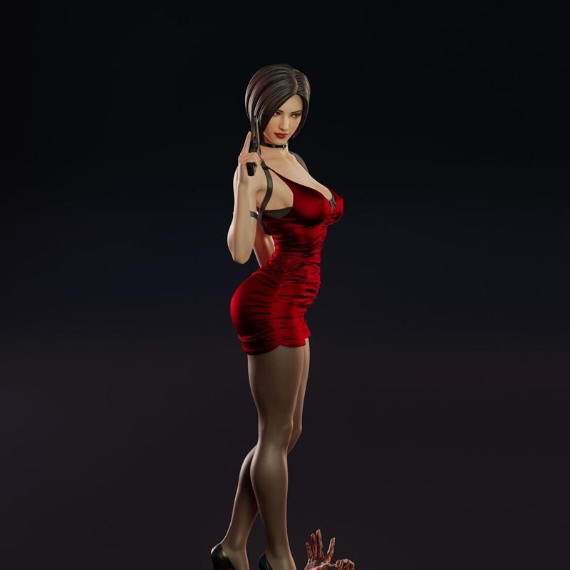 Abe3D - 亚达· Wong - 3D打印模型|Abe3D – Ada Wong – 3D Print Model STL