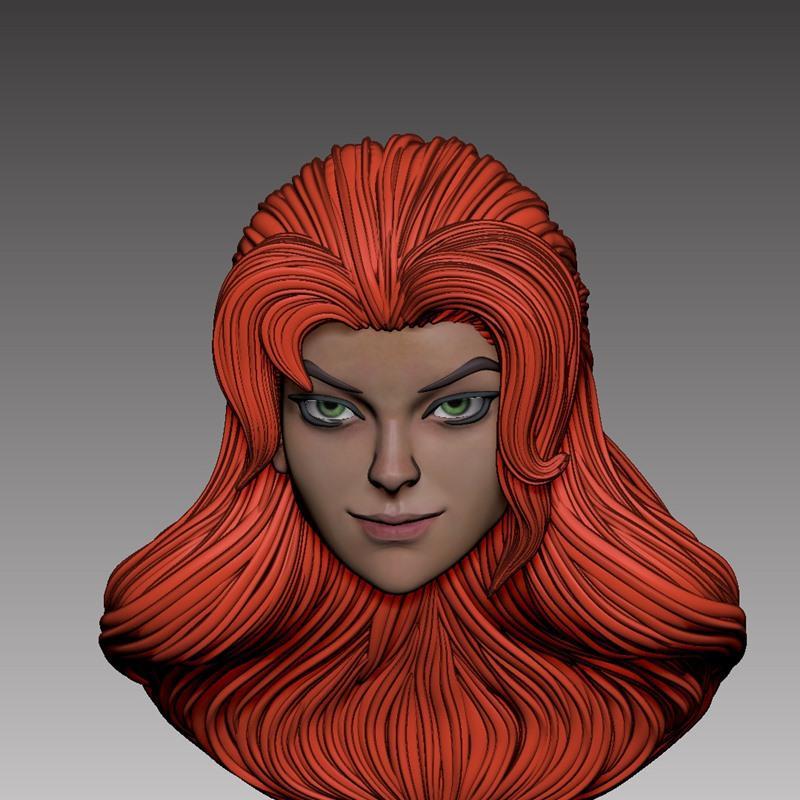 哈克女孩夏耶拉 3D打印模型|Hawkgirl Shayera – 3D Print Model STL