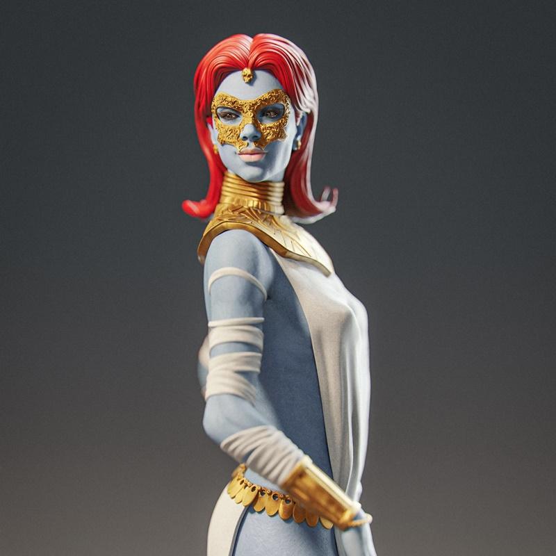 Abe3D - 恶魔之火盛宴 3D打印模型|Abe3D – Mystique Hellfire Gala – 3D Print Model STL
