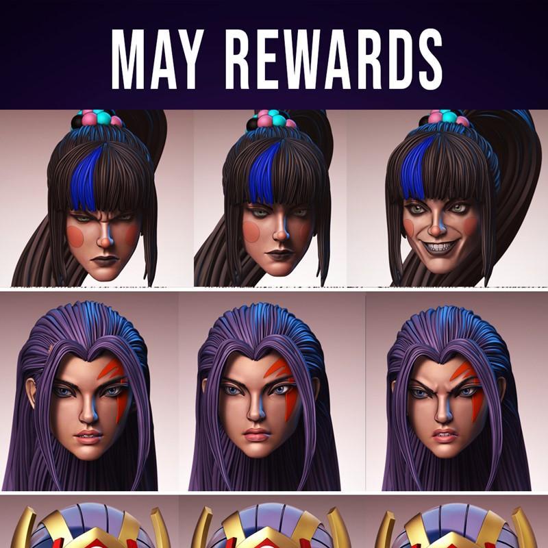 STL定制收藏2024年5月 - 动漫游戏电影3D打印模型集|Stl Custom Collections May 2024 – 3D Print Model STL