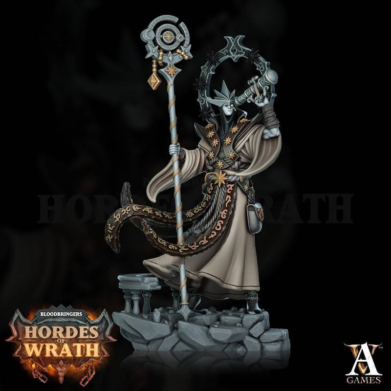 Archvillain Games《血裔》狂怒军团 3D打印模型|Archvillain Games – Bloodbringers – Hordes of Wrath April 2023 – 3D Print Model STL