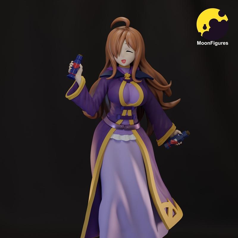 月之幻影 - Wiz - 3D打印模型|MoonFigures – Wiz – 3D Print Model STL