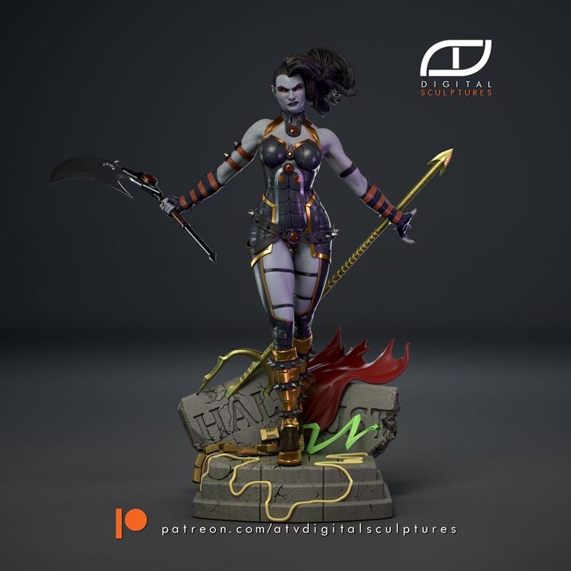 ATV数字雕塑·圣杯·3D打印模型|ATV Digital Sculptures – Grail – 3D Print Model STL