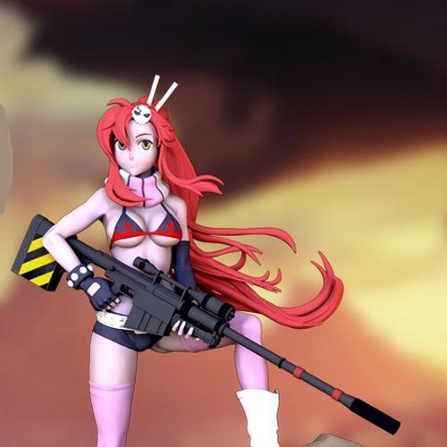 Yoko Littner 3D打印模型|Yoko Littner – 3D Print Model