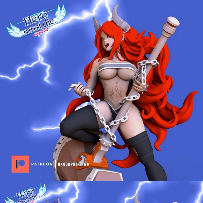 娜奥米英雄必须再次死亡——3D打印模型|Naomi Hero Must Die Again – 3D Print Model
