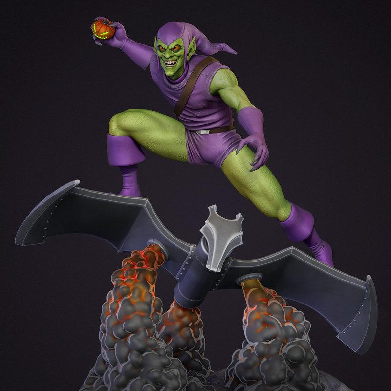 绿魔 - 3D打印模型|Green Goblin – 3D Print Model