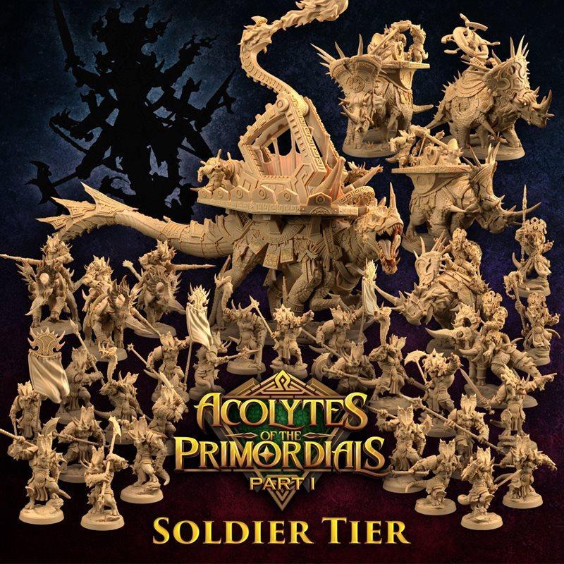 龙捕手旅舍——原始之子 第一章 3D打印模型|Dragon Trappers Lodge – Acolytes of the Primordials Part 1 June 2024 – 3D Print Model STL