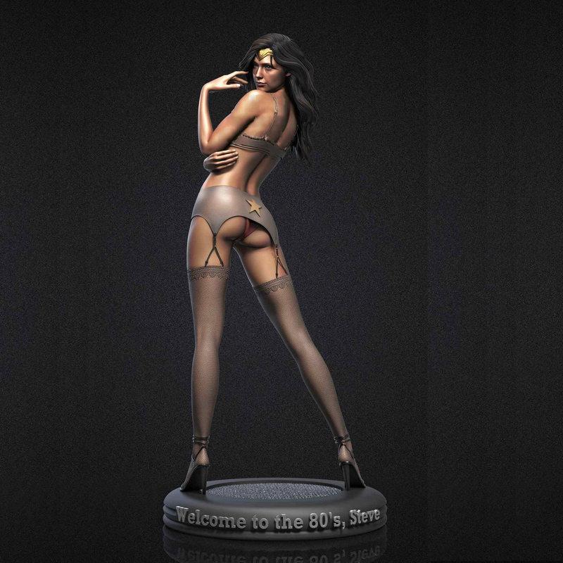 神奇女侠1984 3D打印模型|Wonder Woman 1984 – Diana Prince Statue – 3D Print Model