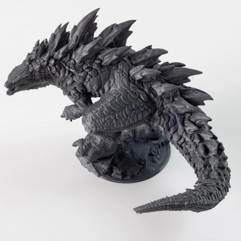 哥斯拉 3D打印模型|Godzilla – Gojira – Kaiju Lizard King – 3D Print Model