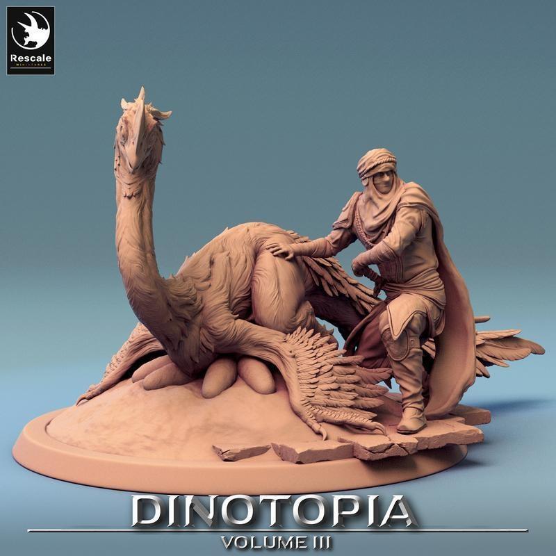 Rescale Miniatures - 《恐龙拓扑》第一卷 3D打印模型|Rescale Miniatures – Dinotopia Vol.III June 2024 – 3D Print Model STL