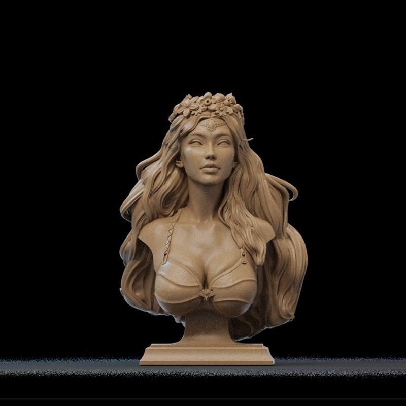 Ca 3d Studios - 破坏者 暴风6月2024 3D打印模型STL|Ca 3d Studios – Bust June 2024 – 3D Print Model STL