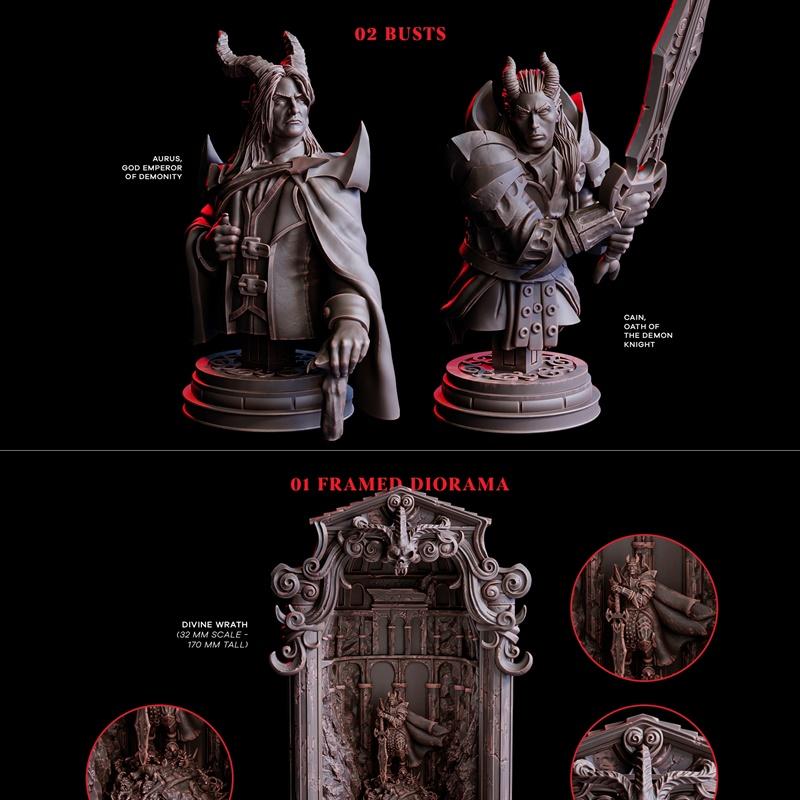 恶魔之城——Flesh Of Gods 3D打印模型|Flesh Of Gods – The City Of Demons June 2024 – 3D Print Model STL