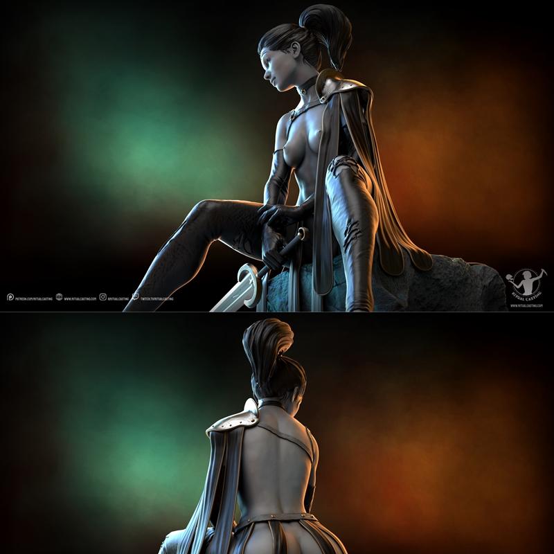 阿尔忒亚3D打印模型|Ritual Casting – Altea – 3D Print Model STL