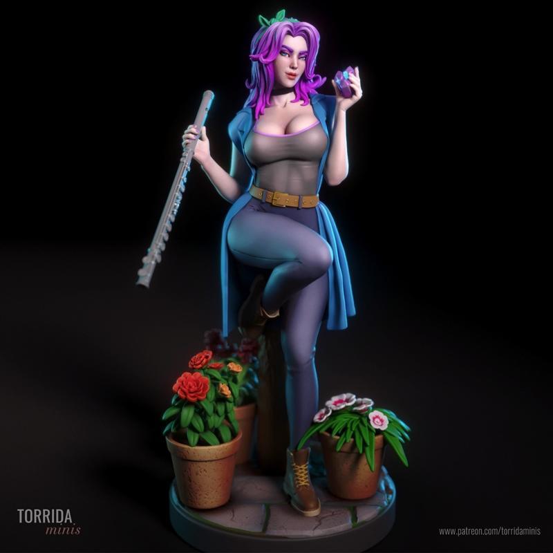 Torrida Minis Abigail 3D打印模型|Torrida Minis Abigail – 3D Print Model STL