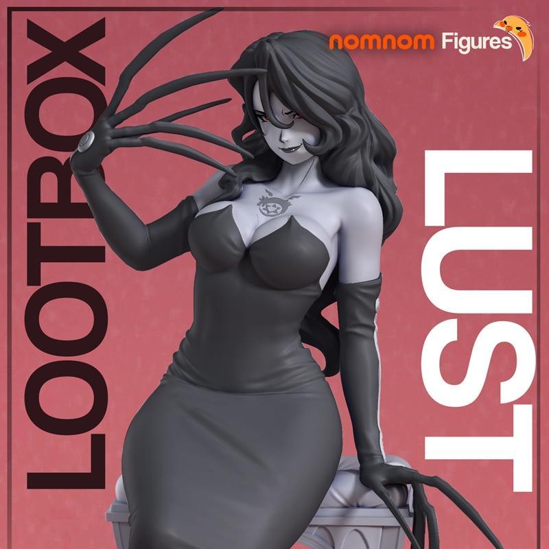 Nomnom Figures - 爱欲 - 3D打印模型|Nomnom Figures – Lust – 3D Print Model STL