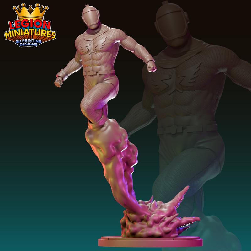 Legion Miniatures – Wildfire – 3D打印模型  
中文标题：野火3D打印模型|Legion Miniatures – Wildfire – 3D Print Model