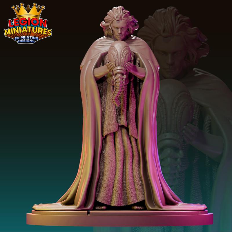 沙人 3D打印模型|Legion Miniatures – Sandman – 3D Print Model