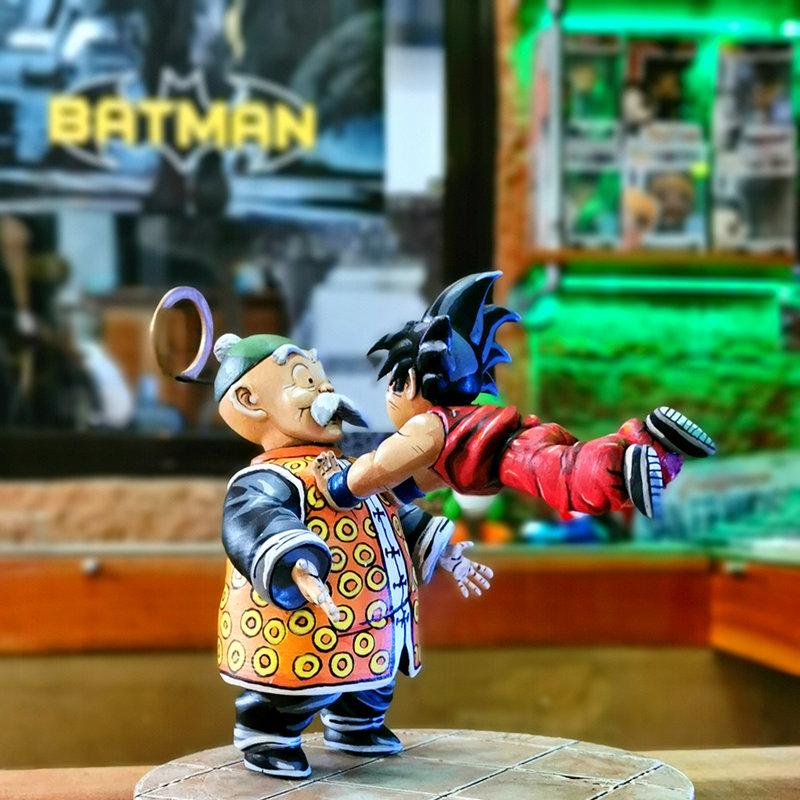 悟空与悟饭重逢 3D打印模型|Goku Reunion with Grandpa Gohan – 3D Print Model