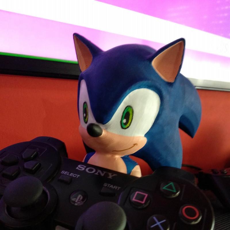 3D打印模型：赛博控制器支架|Sonic Controller Stand – 3D Print Model