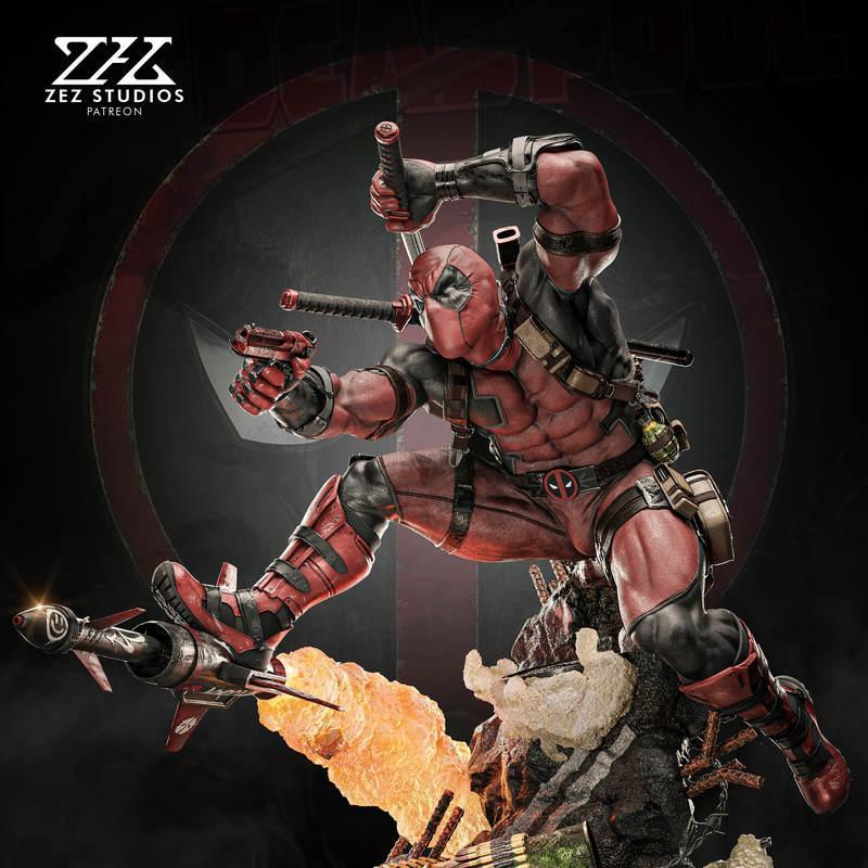 死侍 3D打印模型|Deadpool – 3D Print Model