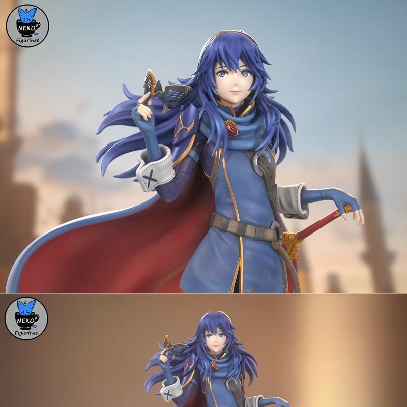 3D打印模型： lucina玩偶|Neko Figurines – Lucina – 3D Print Model STL