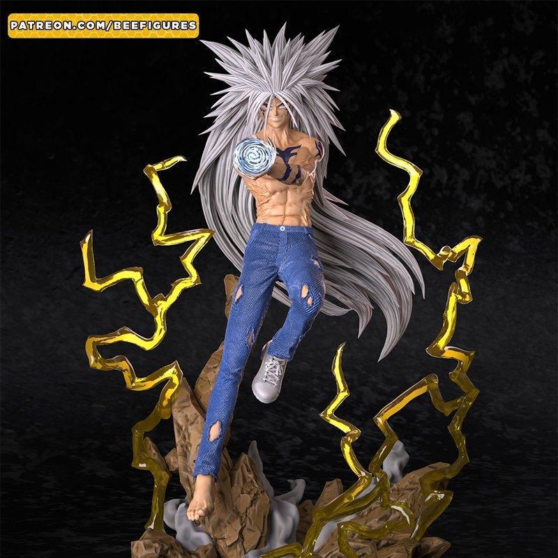 Bee Figures – Yusuke Urameshi – Mazoku form – Yu Yu Hakusho – 3D Print Model STL
