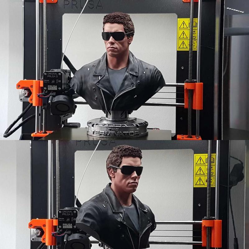 终结者模型 3D打印|Terminator Bust – 3D Print Model
