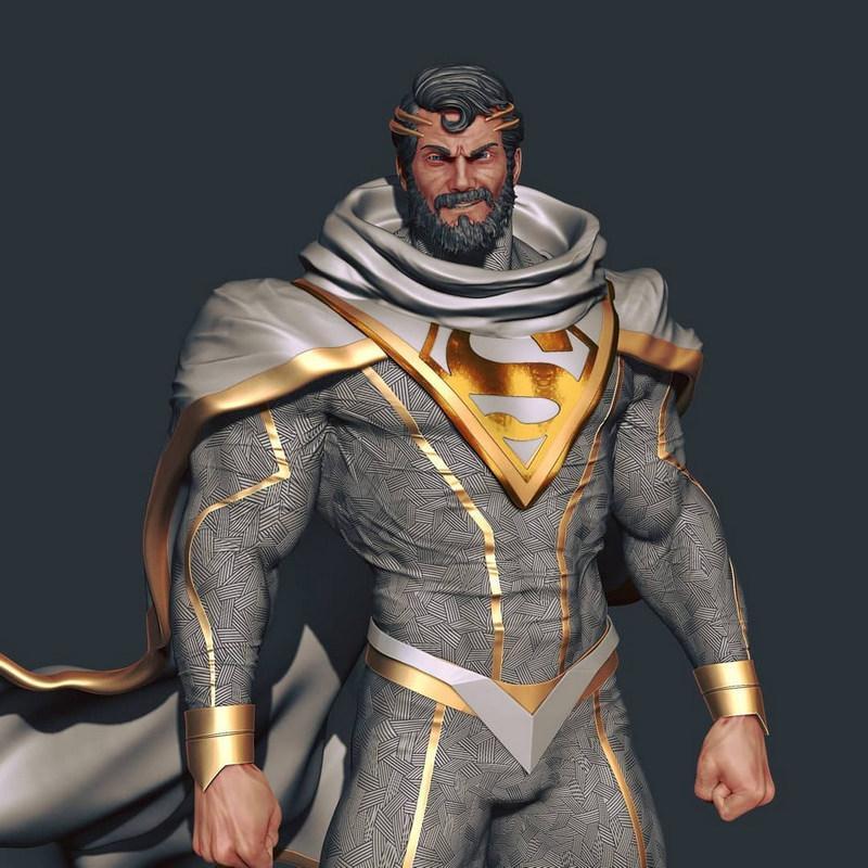 超人第六维度 3D打印模型|Superman Sixth Dimension – 3D Print Model