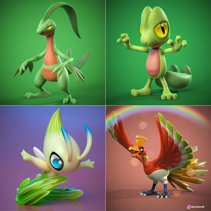 Ydeval 10款迷你模型第16部 3D打印模型|Ydeval – 10 Miniatures Part 16 – 3D Print Model STL