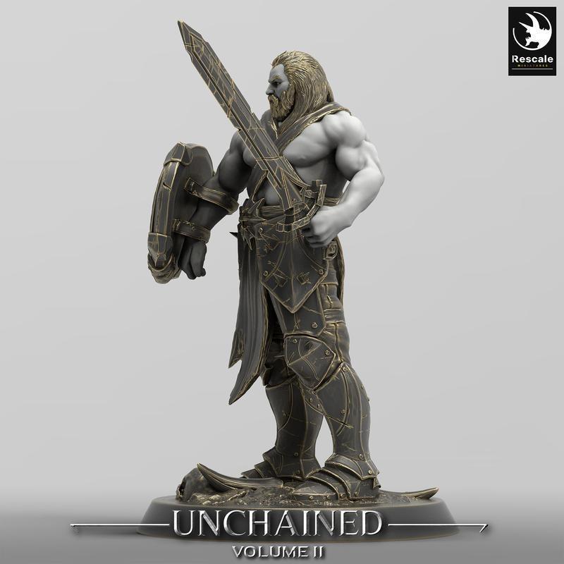 Rescale Miniatures 2024新品发布：《Unchained Volume II》3D打印模型集合|Rescale Miniatures – Unchained Volume II May 2024 – 3D Print Model STL