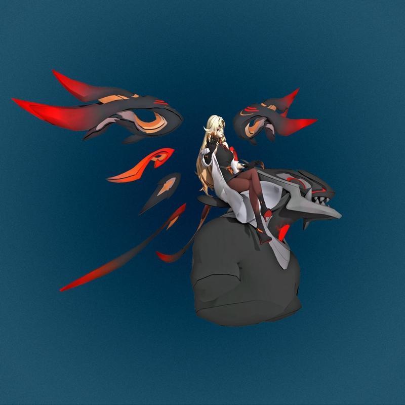 Valor战场拉乌利尔 维度破界者 3D打印模型|Arena Of Valor Lauriel Dimension Breaker – 3D Print Model STL