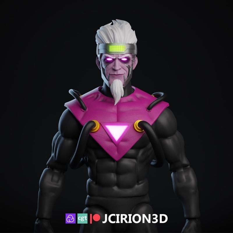 堡垒模型——动漫游戏角色3D打印雕塑|Bastion – 3D Print Model STL