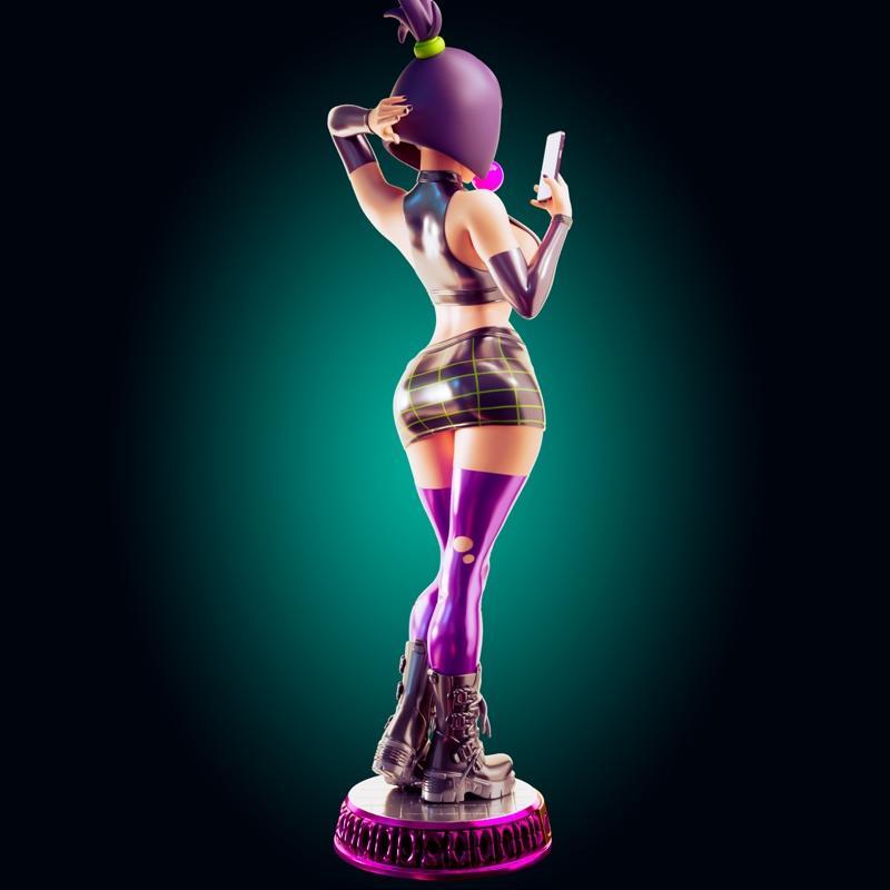 Rhu工作室 3D打印模型 来自动漫游戏角色Sam|Officer Rhu – Sam – 3D Print Model STL