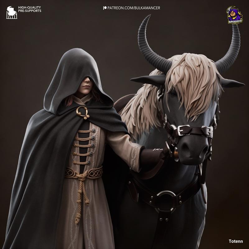 Bulkamancer造型设计 - 米莉娜 - 3D打印模型|Bulkamancer Sculpts – Melina – 3D Print Model STL