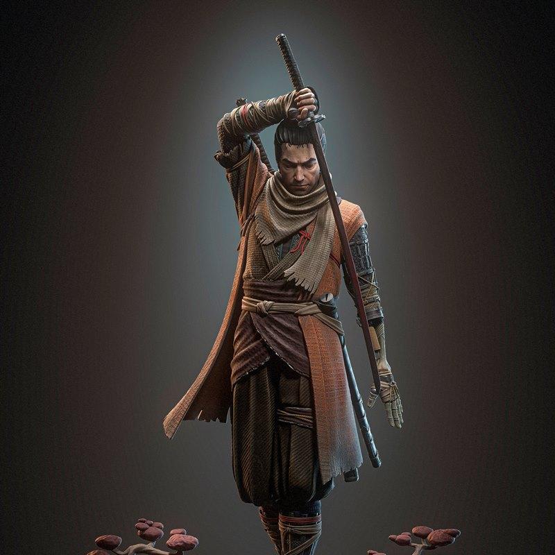 h3LL creator – Sekiro – 3D Print Model STL