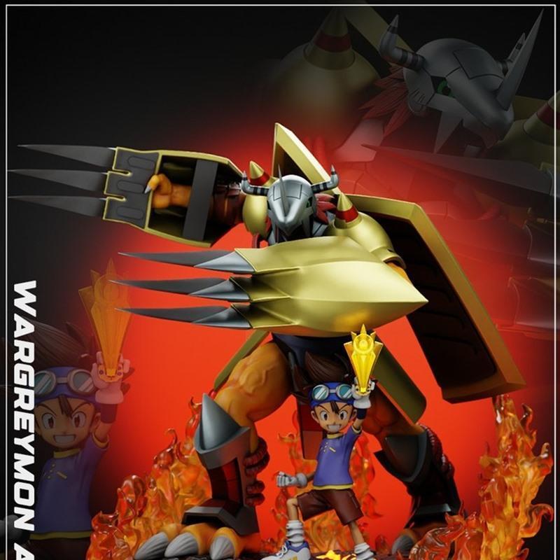 融合项目模型 - 巨石兽 - 3D打印雕塑|Merge Project Figures – Wargreymon – 3D Print Model STL