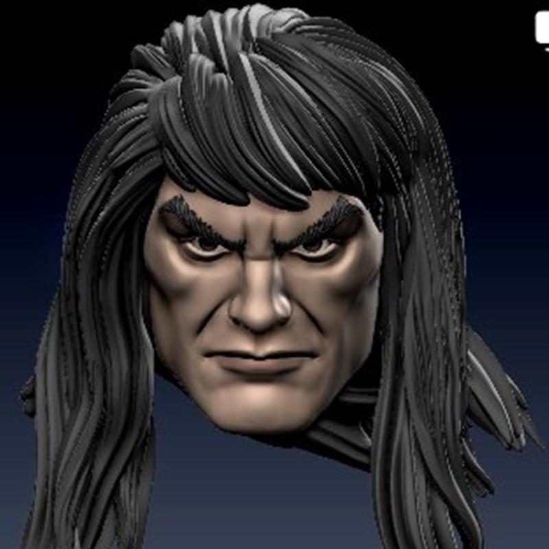 Conan barbarian 3D打印模型|Conan the Barbarian – 3D Print Model STL