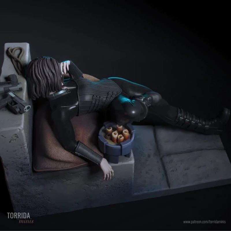 Torrida Minis - Selene - 3D打印模型|Torrida Minis – Selene – 3D Print Model STL