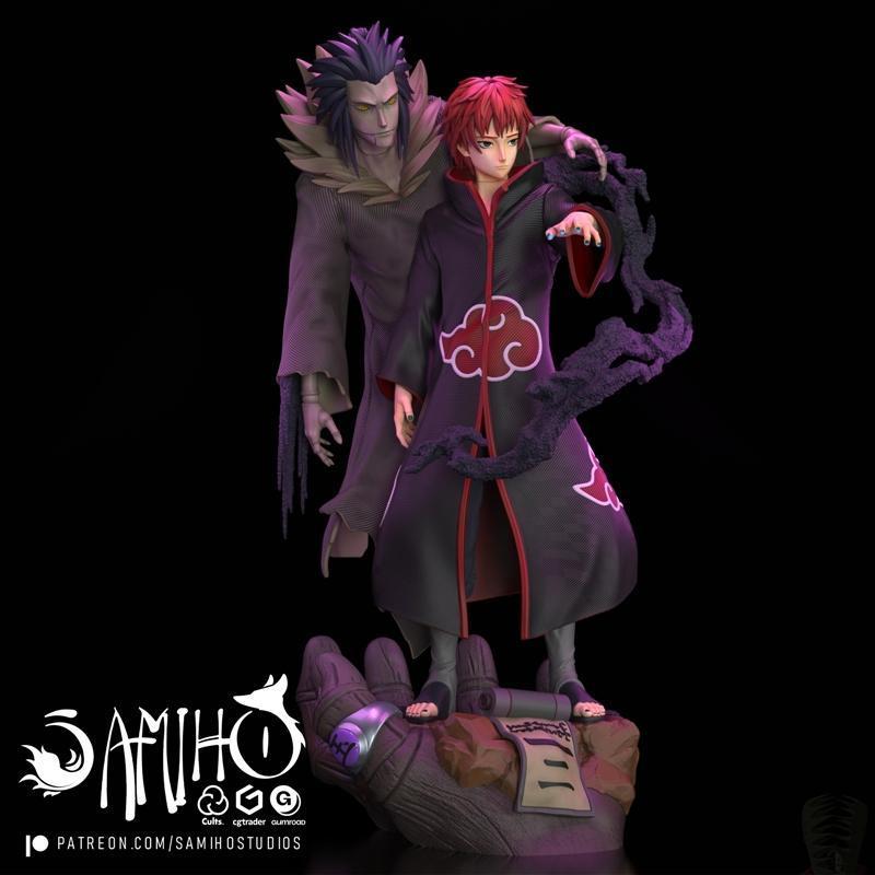 Samiho Studios - 斯阿索里 - 3D打印模型|Samiho Studios – Sasori – 3D Print Model STL