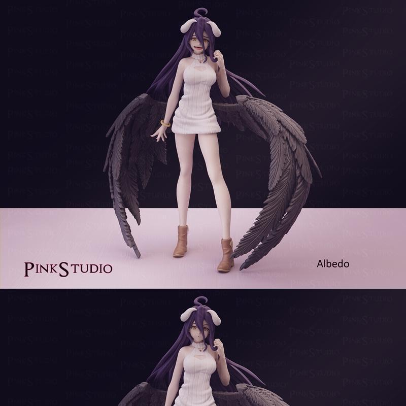 Pink Studio – 亚白 – 3D打印模型|Pink Studio – Albedo – 3D Print Model STL