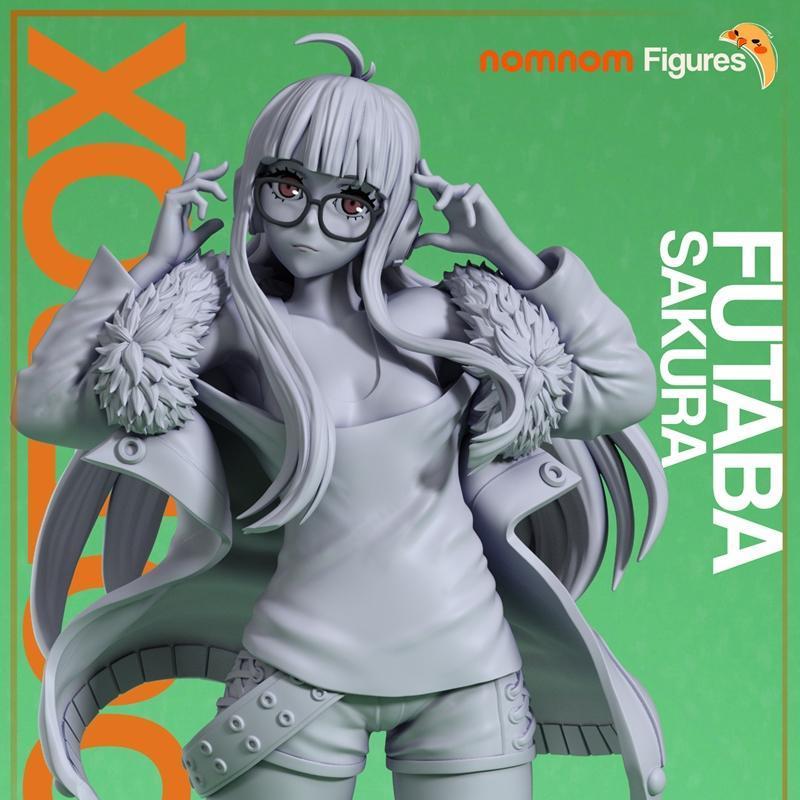 芙塔芭·樱花 Persona 5 3D打印模型|Nomnom Figures – Futaba Sakura – Persona 5 – 3D Print Model STL