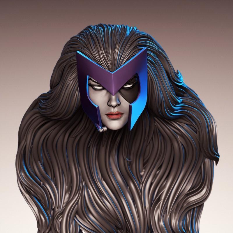 Domino - 3D打印模型 - 乐高风格动漫角色模型|Domino – 3D Print Model STL