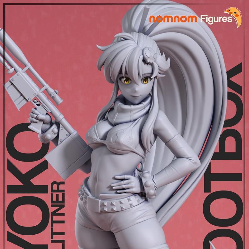 Nomnom工作室3D打印模型：Yoko Littner角色模型|Nomnom Figures – Yoko Littner – 3D Print Model STL