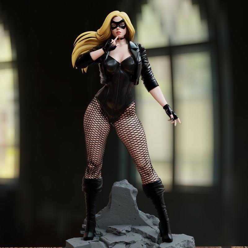 BrunoArt3D – Black Canary – 3D Print Model STL