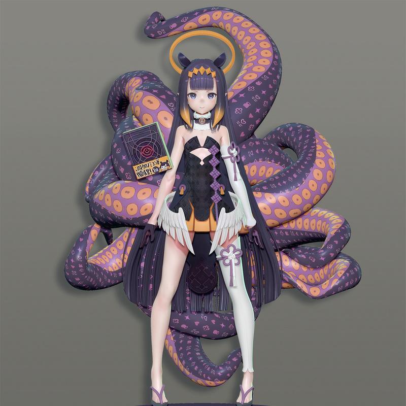 Ninomae Ina’nis – 3D Print Model