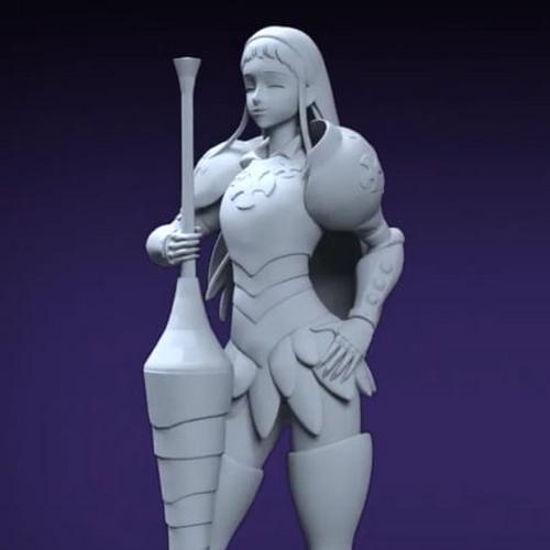吉拉——七宗罪——3D打印模型|Guila – Seven Deadly Sins – 3D Print Model