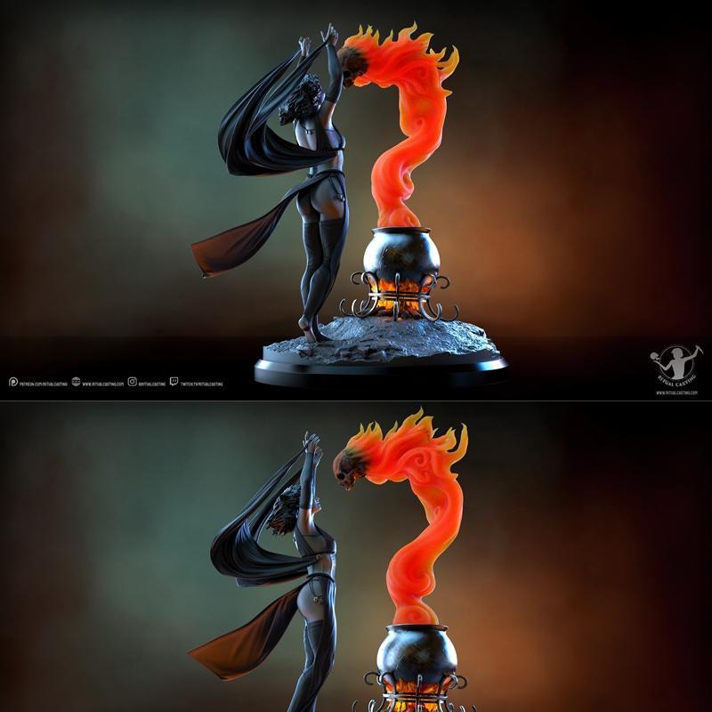 Ritual Casting Lyra 3D打印模型|Ritual Casting – Lyra – 3D Print Model STL