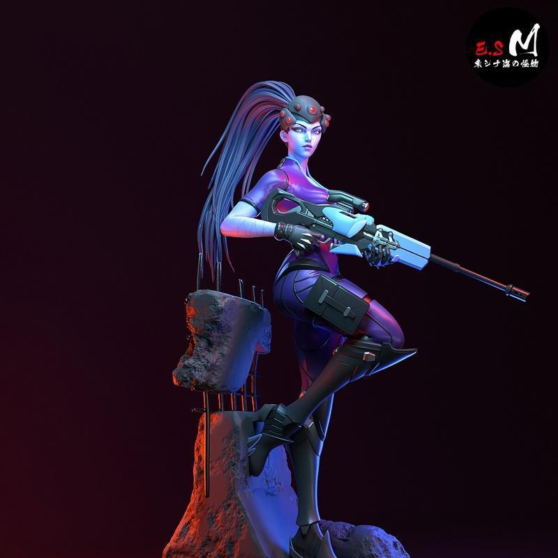 E.S.怪物 - 死亡女武神 - 3D打印模型|E.S Monster – Widowmaker – 3D Print Model STL
