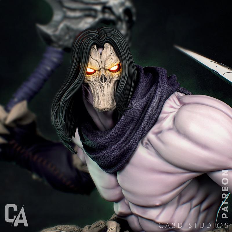 Ca 3D工作室 - 死亡 - 3D打印模型|Ca 3d Studios – Death – 3D Print Model STL